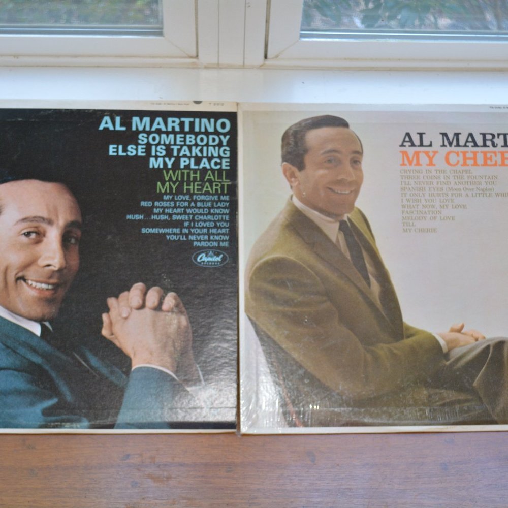 LOT Al Martino Vinyl Record LP VTG My Cherie 33rpm